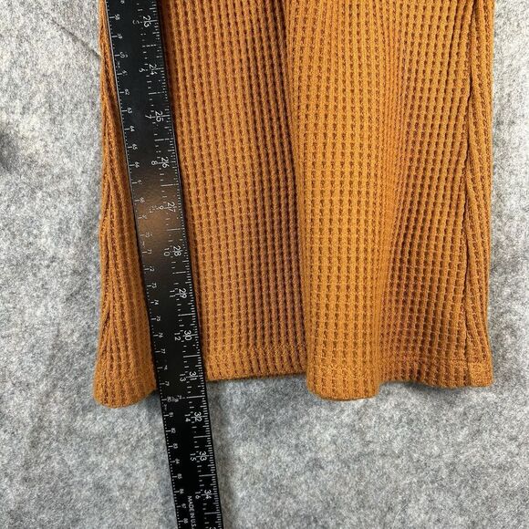 Aerie Pants Women’s XL High Waisted Waffle Knit Pull On Flare Loungewear Relaxed - Picture 3 of 10